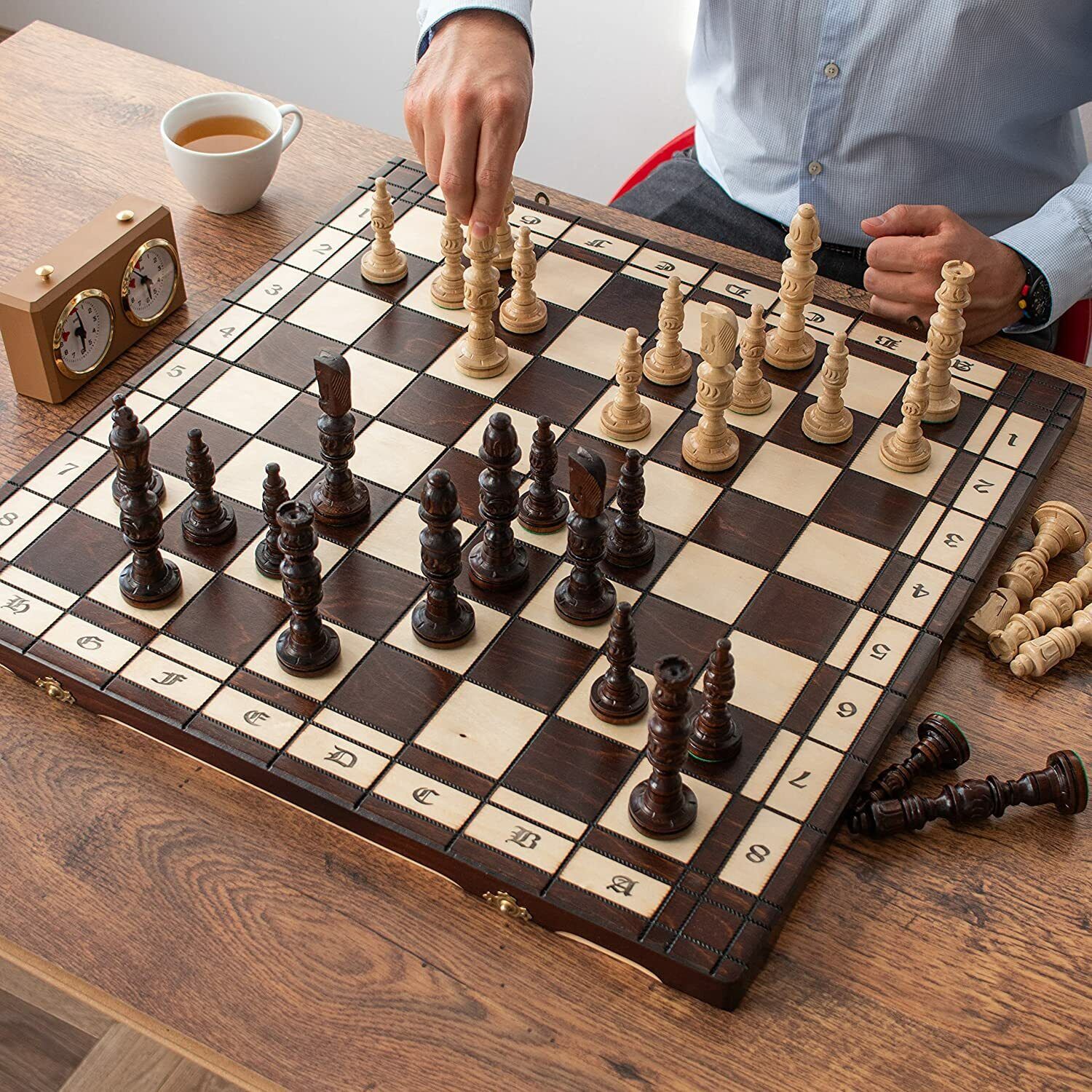 Wooden Chess Board Game