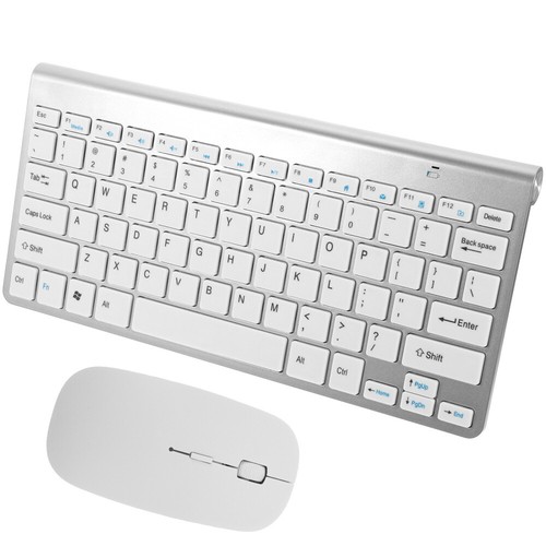 Mini Wireless Keyboard and Mouse Combo Set 2.4G Cordless Optical for PC & Laptop - Picture 2 of 12