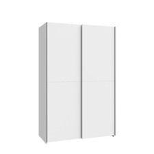 Armadio a 2 ante scorrevoli FREDDY in laminato, LAP 120x191x61 cm