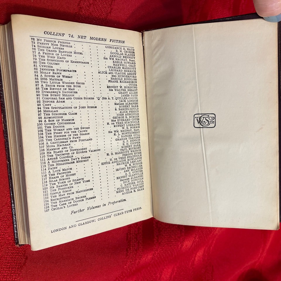 The Old Curiosity Shop Charles Dickens Collins Clear Press Book Leather Original eBay