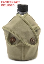 US WW2 3RD Pattern P3 Cross Flap Canteen Cover marked JT&L 1944