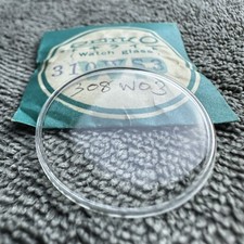 Cristal Acrylique (verre Plastique) Original SEIKO 310T42ACS - Forme Décagone - Neuf Avec étiquettes NOS