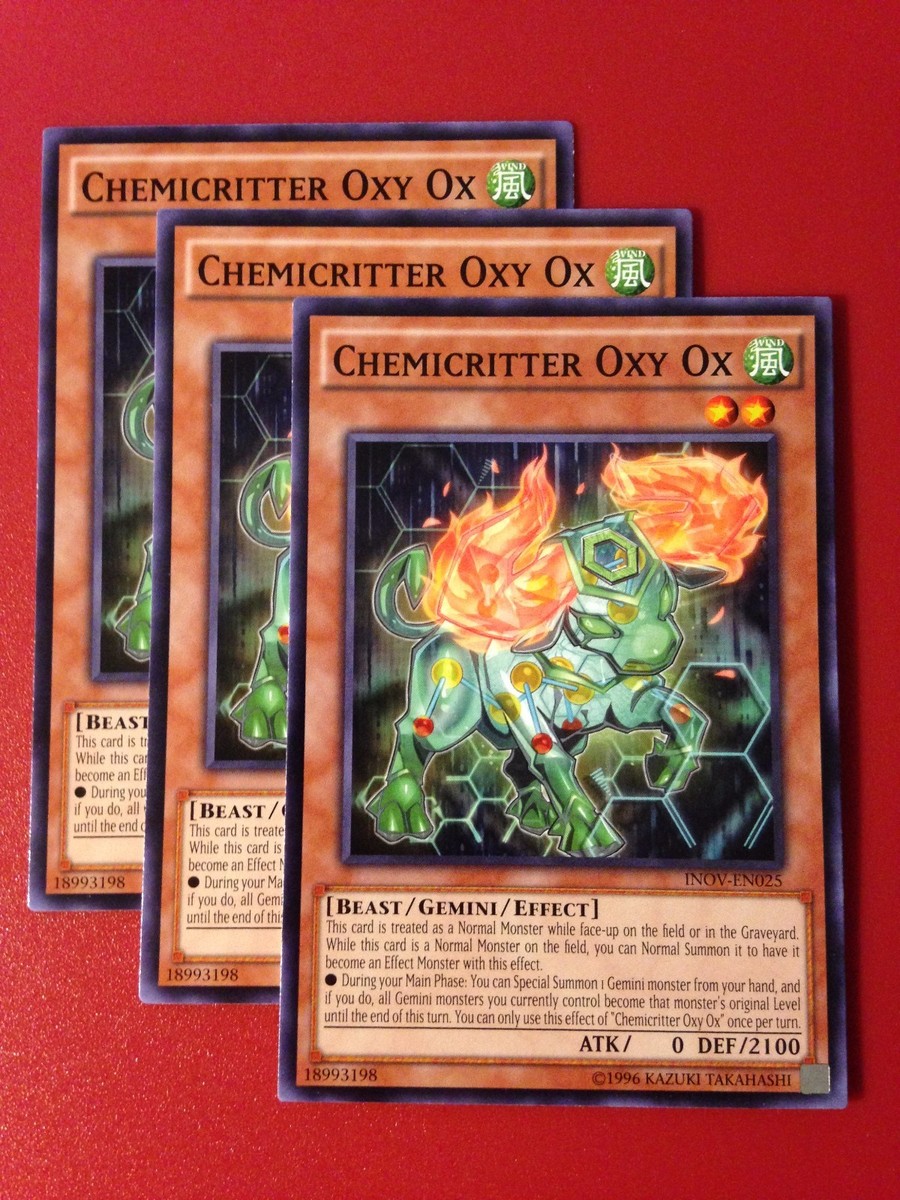 Yugioh 21 Card Set Chemicritter Gemini Deck Core Burnout Carbo Crab Complete | eBay Yugioh 21 Card Set Chemicritter Gemini Deck Core Burnout Carbo Crab Complete | eBay