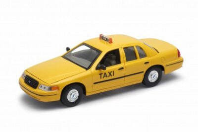1999 FORD CROWN VICTORIA TAXI WELLY 22082WTX 1/24 scale DIECAST CAR