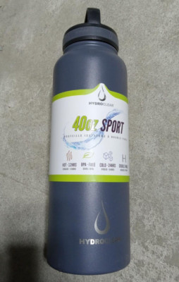 40oz Double Walled Insulared Wide Mouth Stainless Steel Drink Bottle Hydroclear