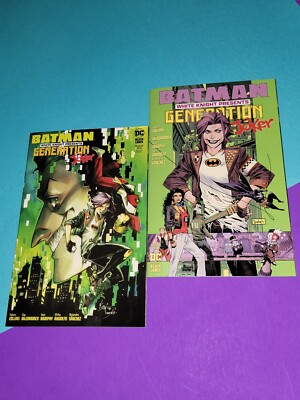 Batman White Knight Generation Joker 1 Two-Fer Both Covers A B NM