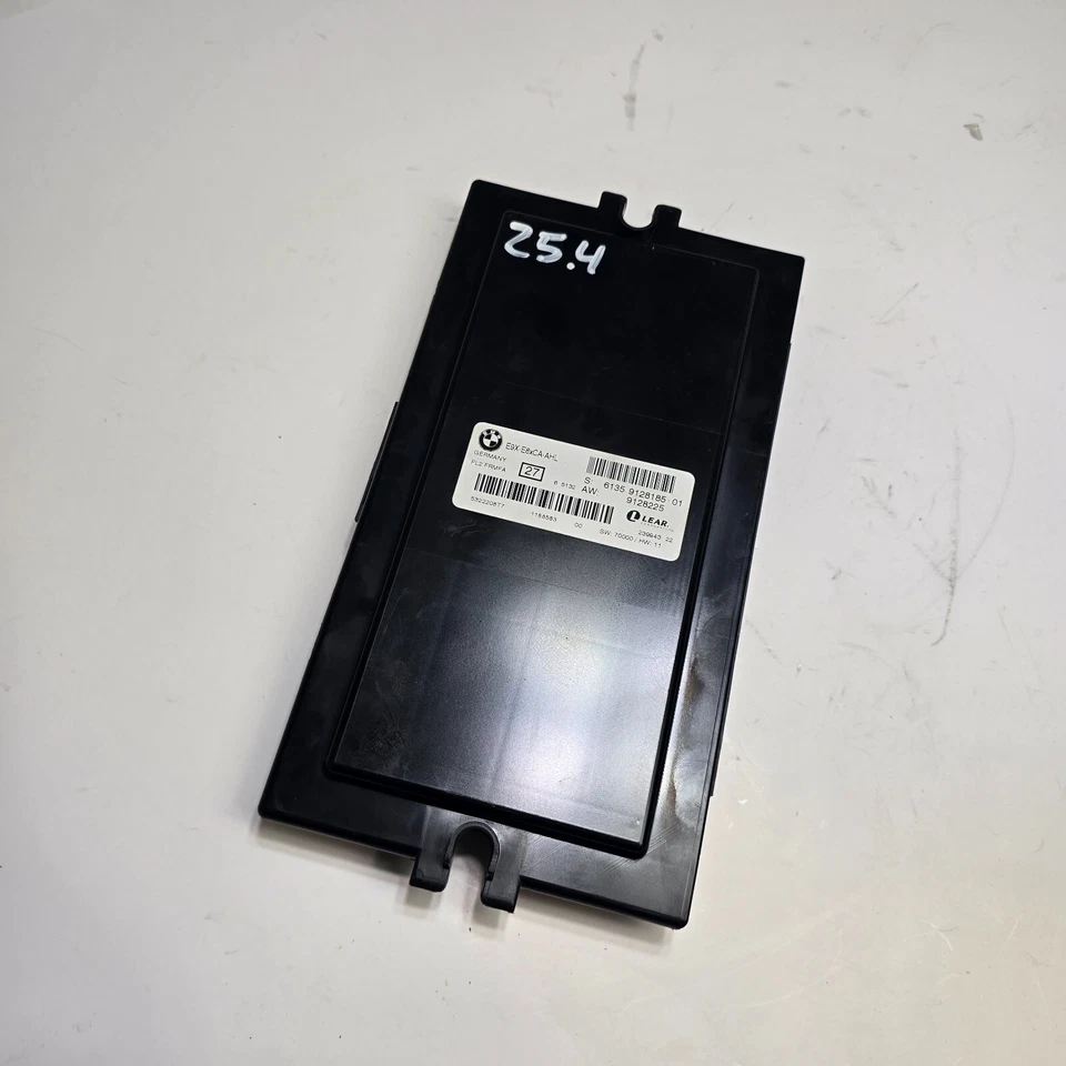 07-10 BMW E90 E92 328i 335i FOOTWELL CONTROL MODULE LEAR 6135 9128185-01 OEM - Image 3 of 4