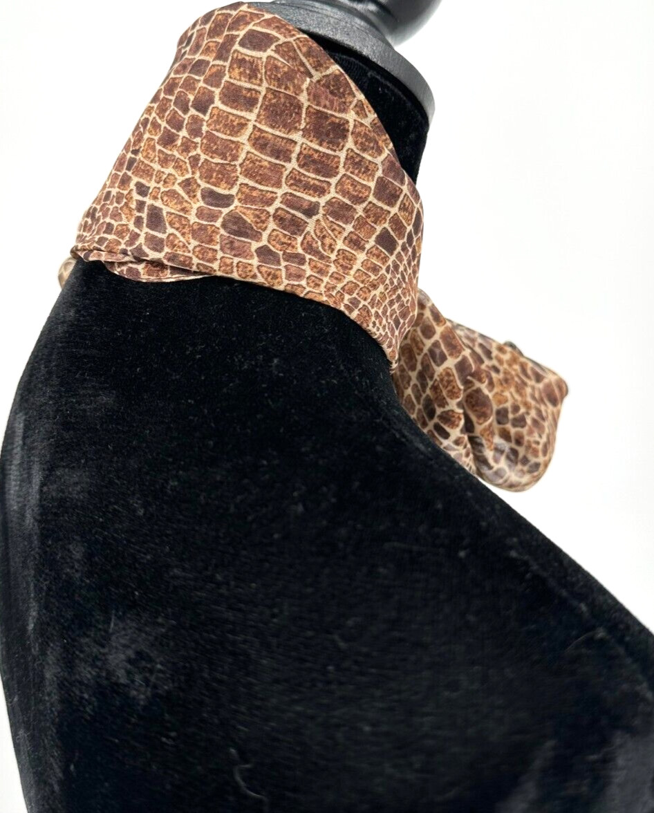 Cejon Accessories Womens Rectangular Brown Animal… - image 7