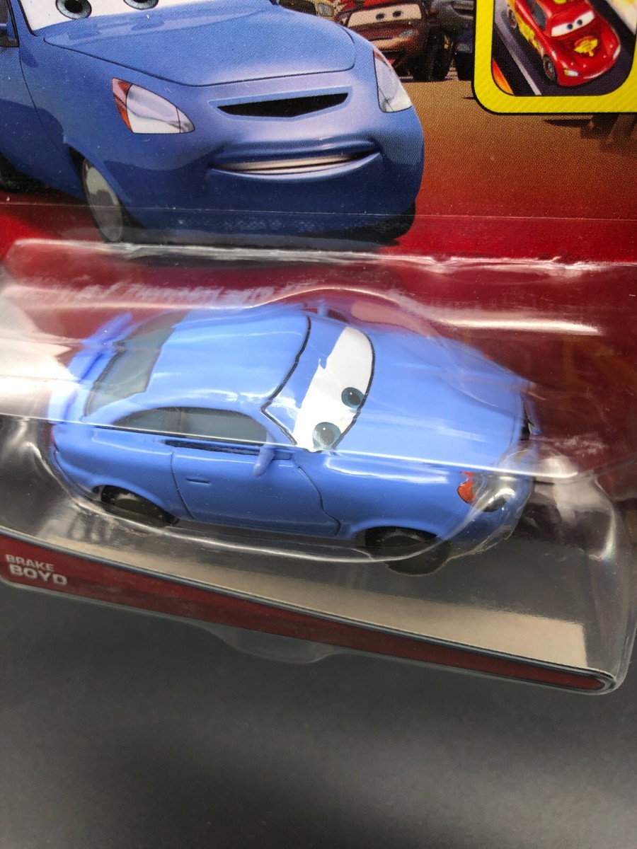 Disney Pixar Cars Brake Boyd LA Speedway Piston Cup Race Fan 1:55