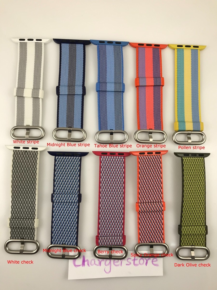 Original Apple Watch Woven NYLON Band 38MM 40MM 41MM strap