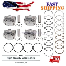 New Engine Piston w/ Rings Kit STD Fit for 11-18 Chevy Sonic Cruze Limited 1.8L