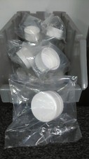 Lot of 14 Nalgene White Laboratory Regent Bottle Closure Screw Cap