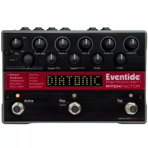 EVENTIDE PITCHFACTOR 10 Harmonizer Pitch+Delay FX Stompbox Pedal PITCHFACTOR EV