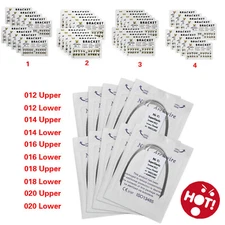 Dental Orthodontic Bracket Braces Roth/MBT 345 Hooks /Super Arch Wire Niti Round