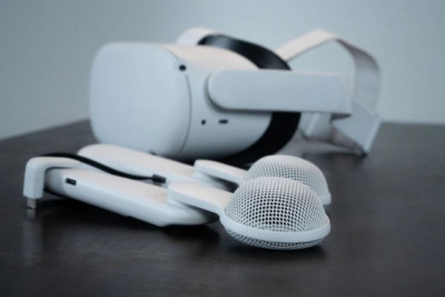 LOGITECH CHORUS VR OFF EAR INTEGRATED AUDIO FOR META QUEST 2 OCULUS READY NEW