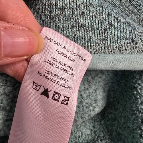 Patagonia Youth Fleece 1/4 Zip Better Sweater Sz XL/14 Teal Outdoor Hiking - Picture 5 of 6