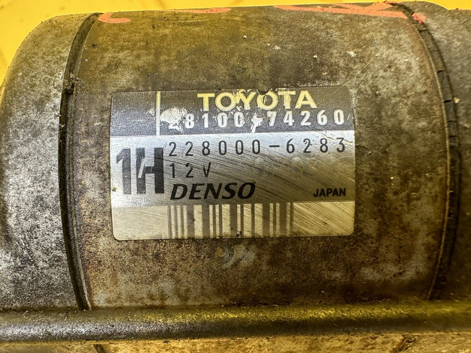 Toyota RAV 4 2001 arranque original usado 28100-03100 OEM Foto 3 de 4