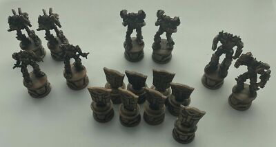 2006 Transformers Chess Pieces Replacement Parts Detailed Figures 16 Pc Autobots