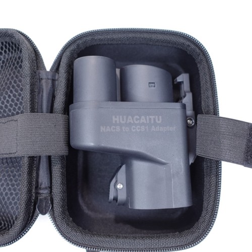 Adaptador HUACAITU Tesla Supercharger (NACS) a CCS1, 500A - 1000V - Imagen 2 de 6