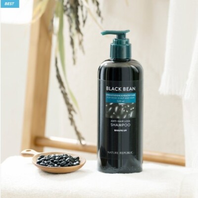 NATURE REPUBLIC Black Bean Anti Hair Loss Shampoo 520ml Hair Loss