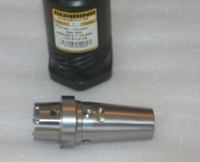 GUHRING GM300 4758-10.400 HSK40 c / 10,000 10mm Shrink Fit Chuck * NEW *