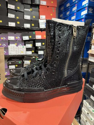 SIZE 8 MENS / 10 WOMENS - Converse Chuck 70 Plus X-Hi A09381C BLACK Unisex