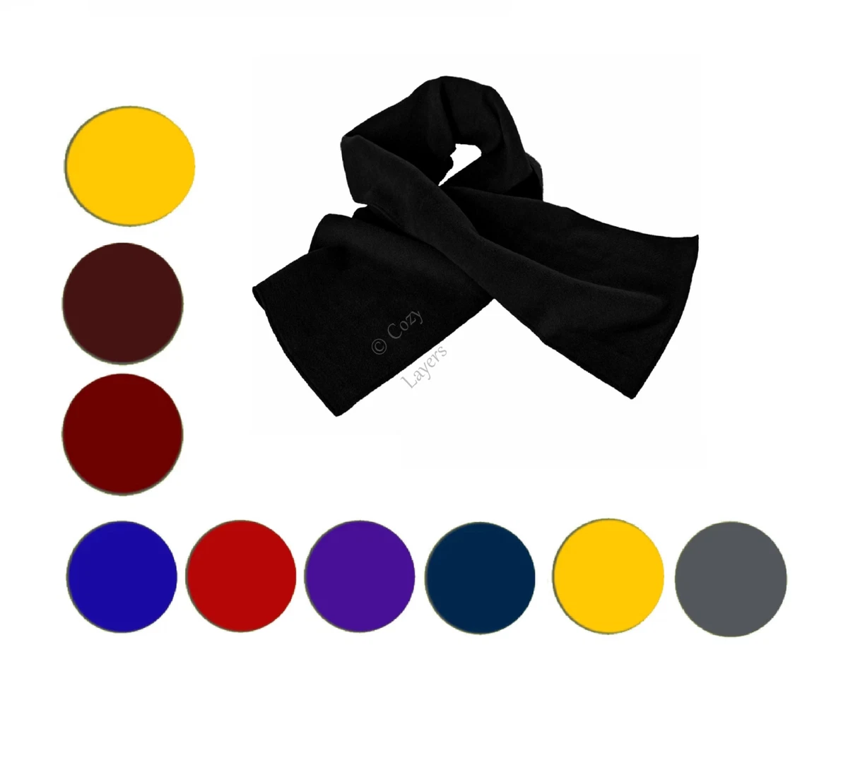 48-Piece Winter Fleece Scarves Bulk - Plaid Unisex Scarves For Homeless Donations & Winter Warmth