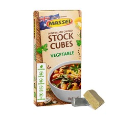 Cubos de caldo estilo vegetal Massel | 10 | Planta 105 g (pack de 1)