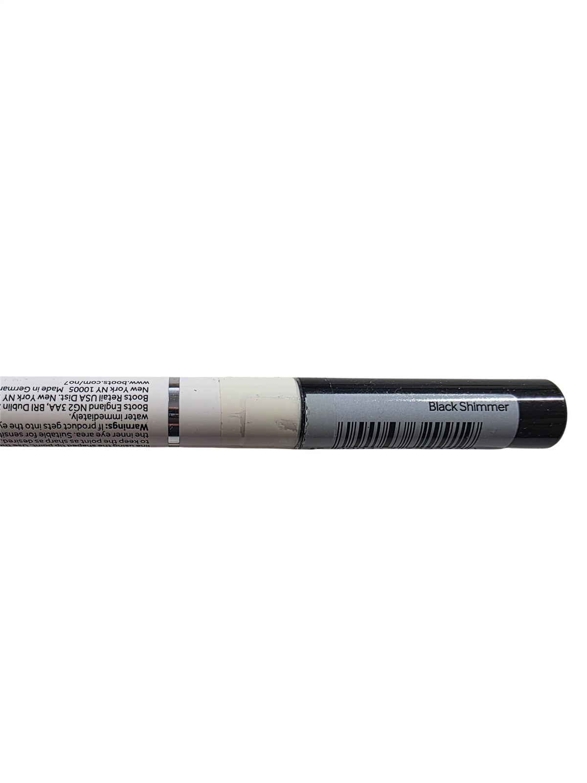 No7 Stay Perfect Shade And Define 1.4g Eye Pencil - Black Shimmer
