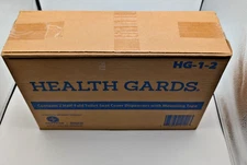 BOX 2 HOSPECO Health Gards Toilet Seat Cover Dispenser 1/2 Fold White