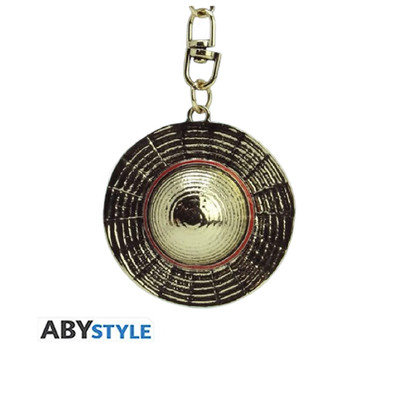Abystyle Keychain - Abysse: One Piece 3D Keychain - Luffy`s Hat