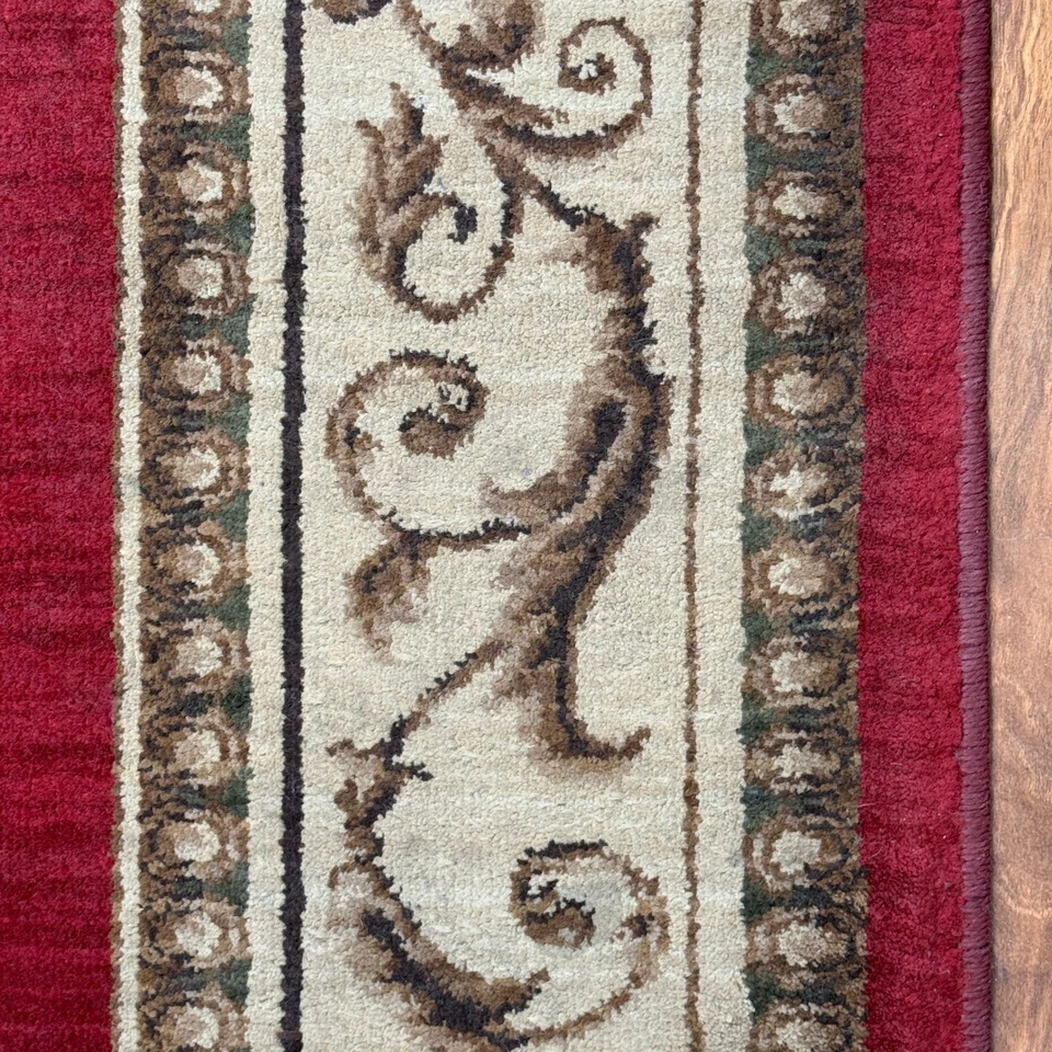 Alfombra Kohl’s Granate y Beige Mohawk Hogar Talla 63”x92” Foto 3 de 4