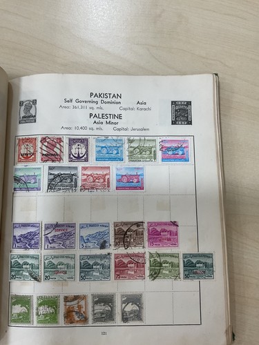 World stamps, Vintage Stirling album, large lot vintage material #z935 - 第 9/23 張圖片
