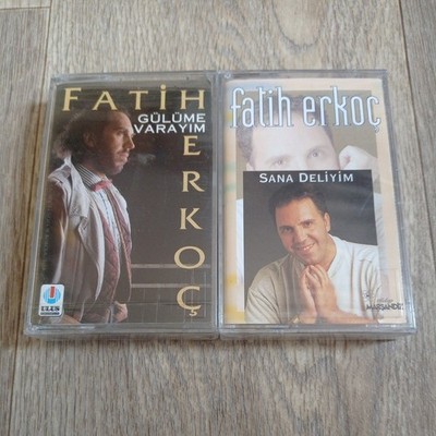 Fatih Erkoc 2x Turkish  Original  Cassette Albums 