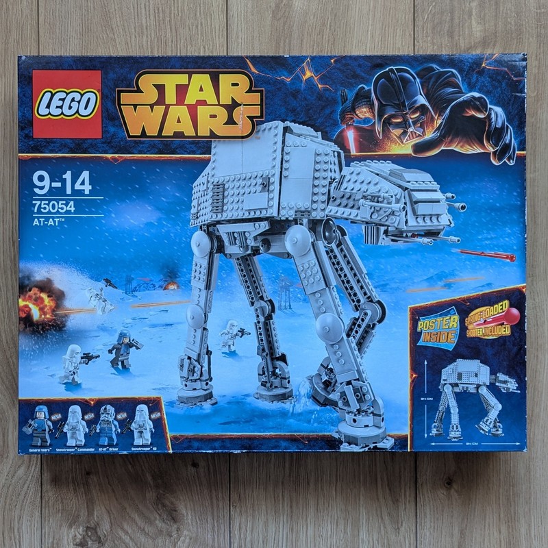 🎁 LEGO Star Wars AT-AT (75054) Rare, Retired, Unopened