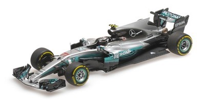 1:43 Minichamps Mercedes W08 Valtteri Bottas Chinese Gp 2017 417170277 Modell