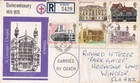 Rare GB FDC - QEII Stamp - 1975 Windsor Castle CDS Registered Slough St Georges