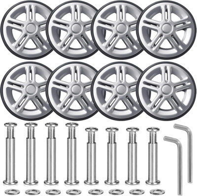 Luggage Suitcase Replacement Wheels Luggage Replacement Wheels Wear-Resistant Mu