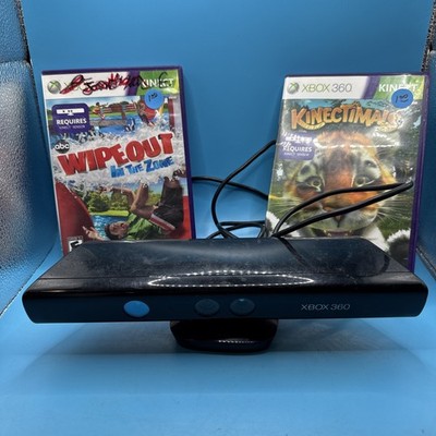Microsoft Kinect Sensor for XBox 360 And Two Kinect Games