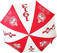 Delta Sigma Theta Jumbo Umbrella Red/White - 60"