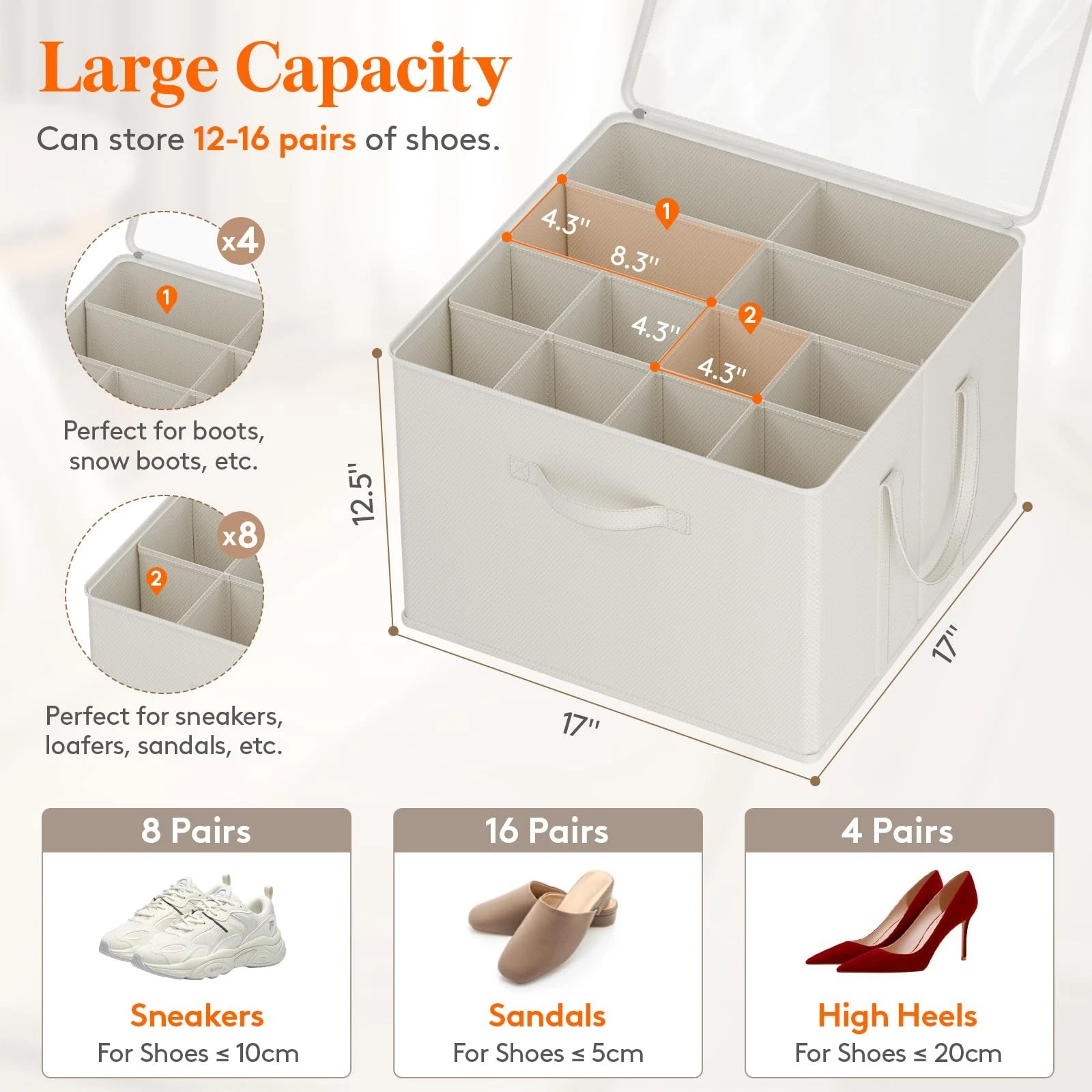Lifewit Shoe Storage Organizer - Thumbnail 3