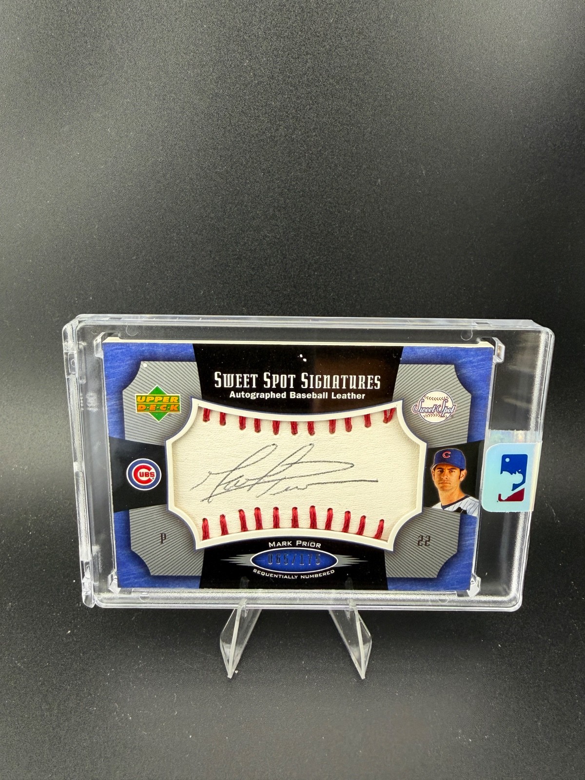 Upper Deck 2005 Sweet Spot Signatures Mark Prior Cubs #SS-MP Red/175 Auto