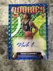 2023-24 Finest Noah Clowney Rookie Finest Autographs Blue Geometric #/99