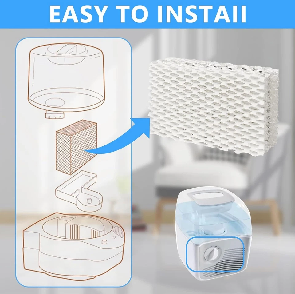 EFP WF813 for Equate Cool Mist Humidifier Filter EQ-2119-UL EQWF813 - Image 4 of 4