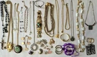 Vintage Lot Of Costume Jewelry Junk Drawer Earings Neclaces Bracelet Crafting C1