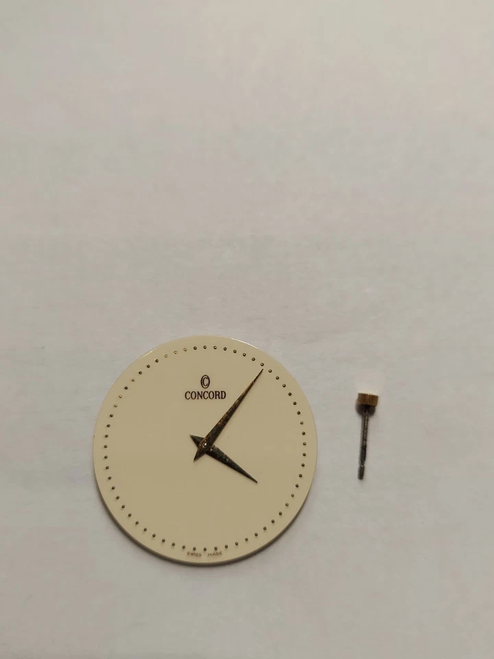 Concord Watch Movement Quartz 8 Jewels 18k Dial Mens Swiss Cal 210001ultra Thine - Image 3 of 4