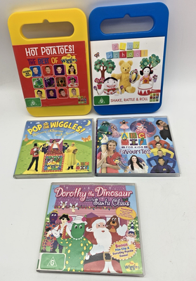 The Wiggles DVD and CD Bundle ABC TV Playschool x 5 | eBay Australia