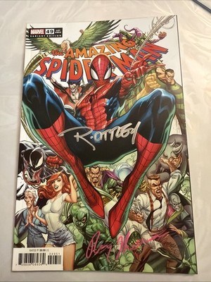 The Amazing Spider-Man #49 (Marvel Comics) Variant Signed R. Ottley/R. Thomas!