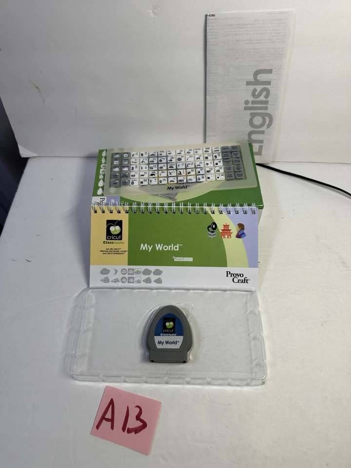 Cartucho de viaje Cricut My World American & Ancient History World Provo Craft Foto 2 de 2