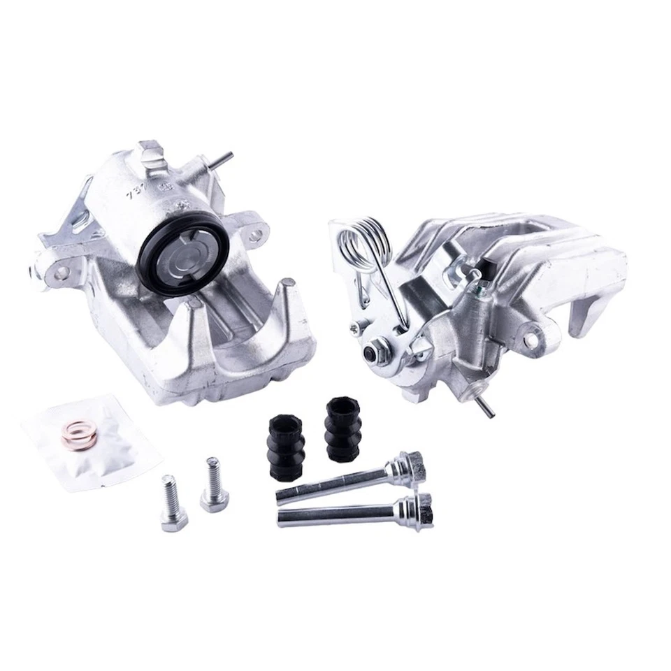 Pinza de freno de disco Hella Pagid 355783671 para 02-06 Audi A4 A4 Quattro Foto 2 de 4